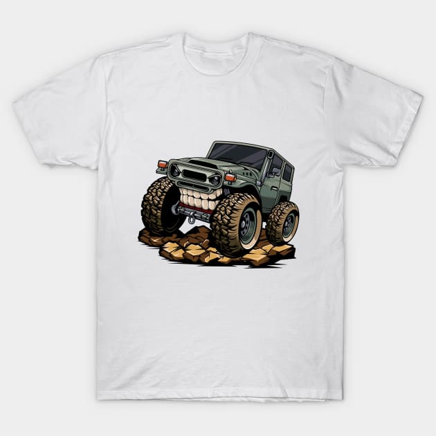 Classic Jeep T-Shirt by sanseria